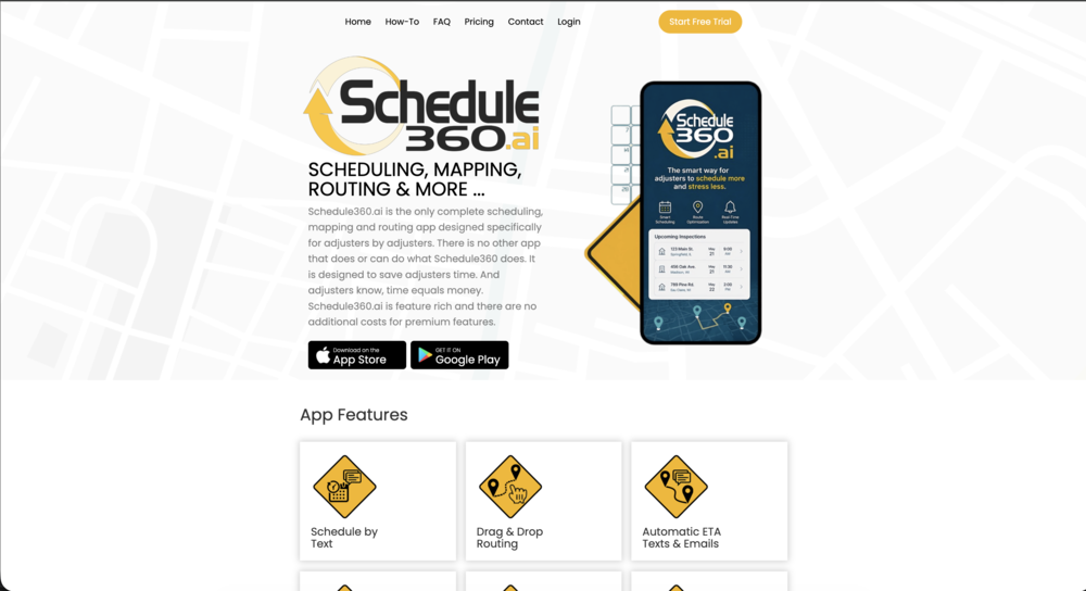 Schedule360 app screenshot
